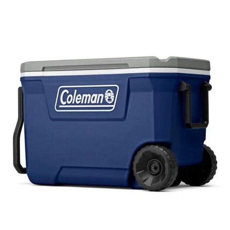 Caixa Termica Coleman Lakeside 316 Com Rodas - 62QT/5,8/7L - Azul
