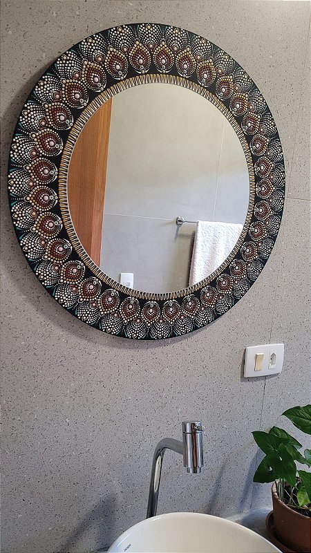 Mandala espelho luz