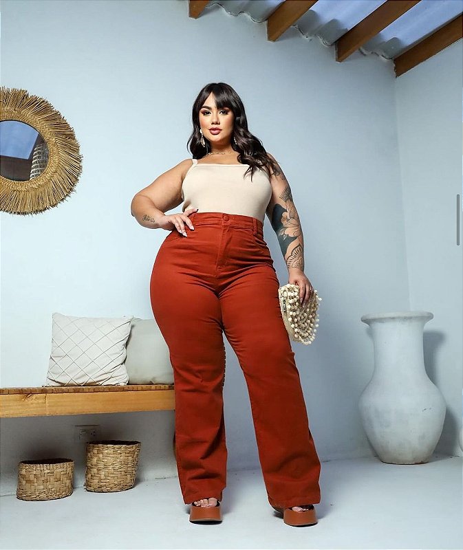 CALÇA WIDE LEG