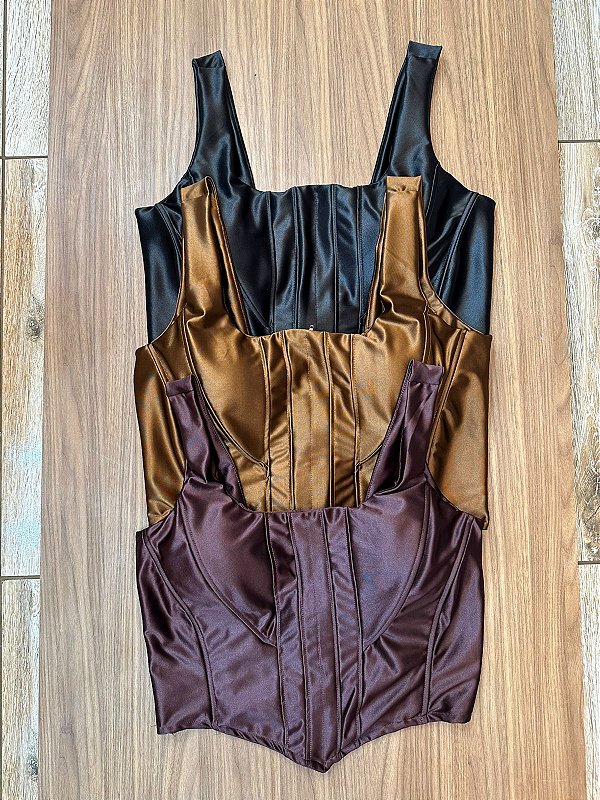 CROPPED CORSET