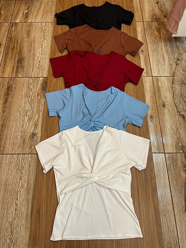 BLUSA CANELADA