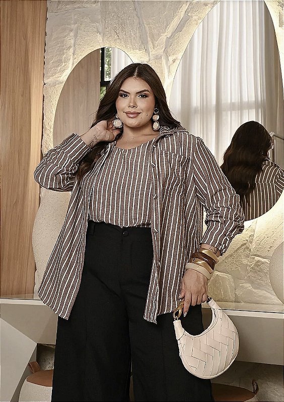 CONJUNTO CAMISA LINHO