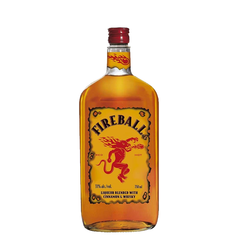 Licor Fireball 750ml - Whisky, Vodka e Bebidas com Entrega Rápida
