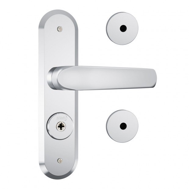 Fechadura Kit de Seguranca 1800/09 Tetra Externa Inox - Lojão das