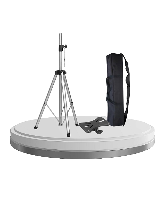 pedestalロンT Pedestal Tripé De Ferro Para Caixa Acústica - Resistente