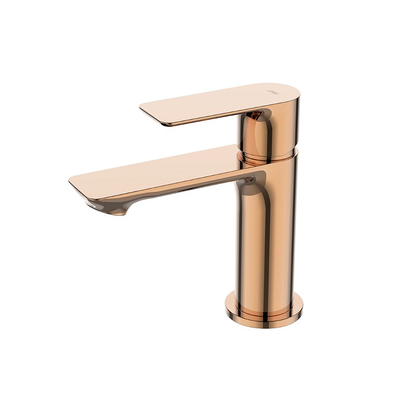 mikiko Misturador Monocomando Bica Baixa Mykonos Rose Gold - Jiwi - WJ