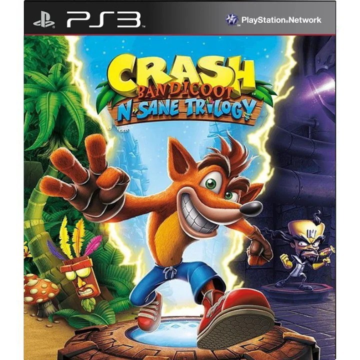 Crash Bandicoot Trilogia 1,2,3 Classico Ps1 Jogos Ps3 PSN Digital  Playstation 3