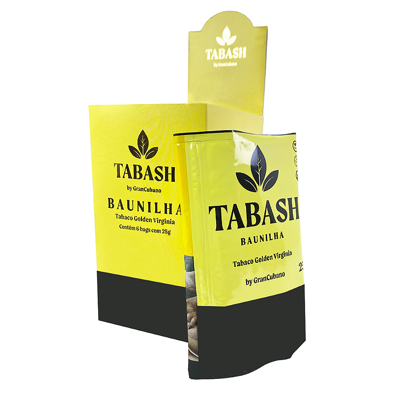 Victor R Tabash Tabaco Tabash Baunilha 25g - Armazem Campineiro