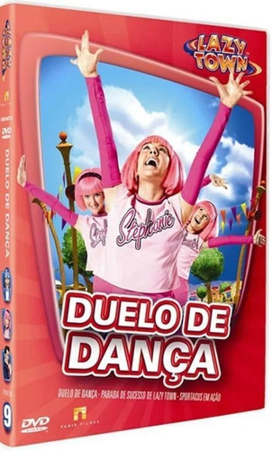 Dvd Duelo De Dança - Lazy Town Vol. 9 Lacrado - Baú Musical