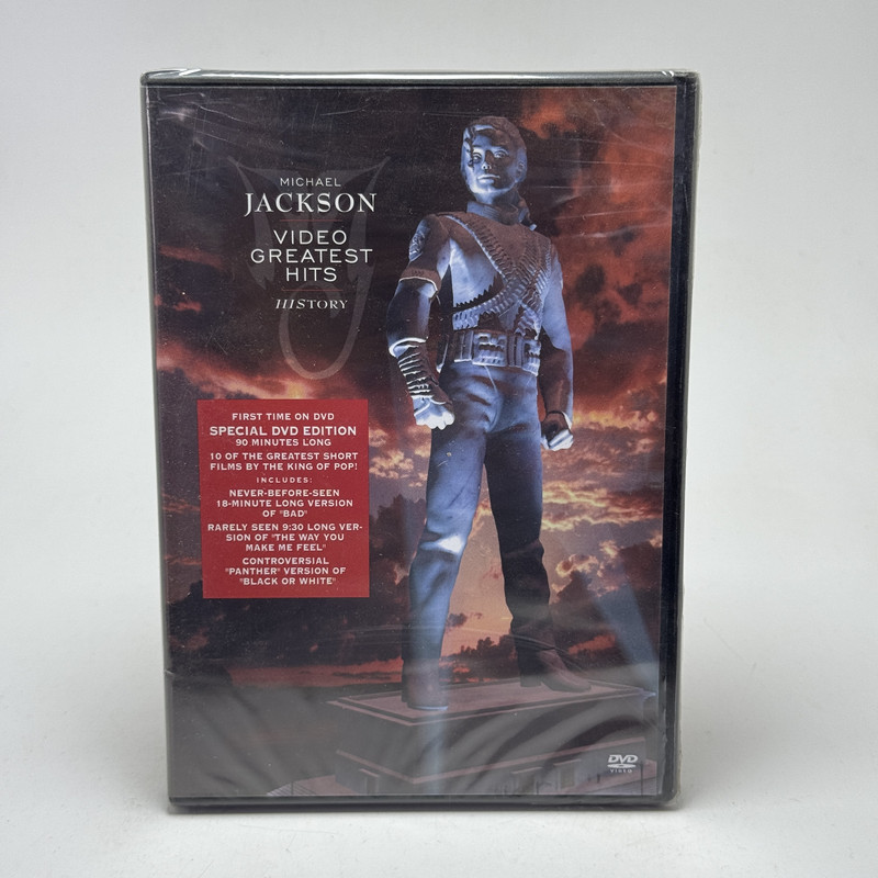 Dvd Michael Jackson - Video Greatest Hits History - Baú Musical
