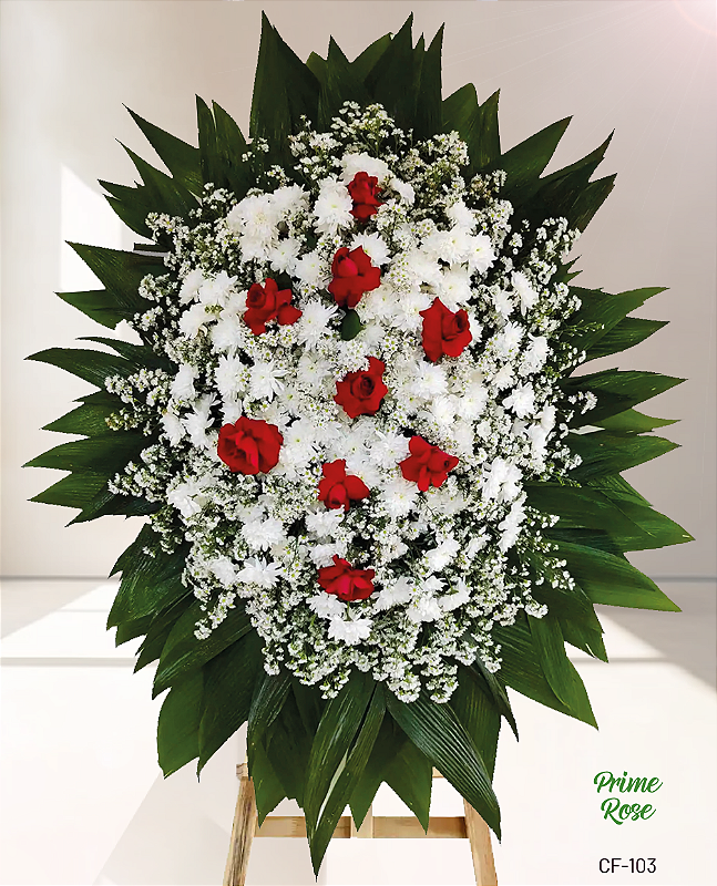Coroa de Flores Prime Rosas