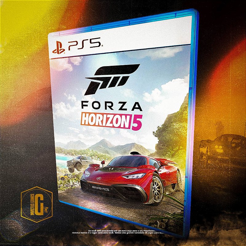 FORZA HORIZON 5 MIDIA DIGITAL PARA PS5 - [InvictusGames] - Sua