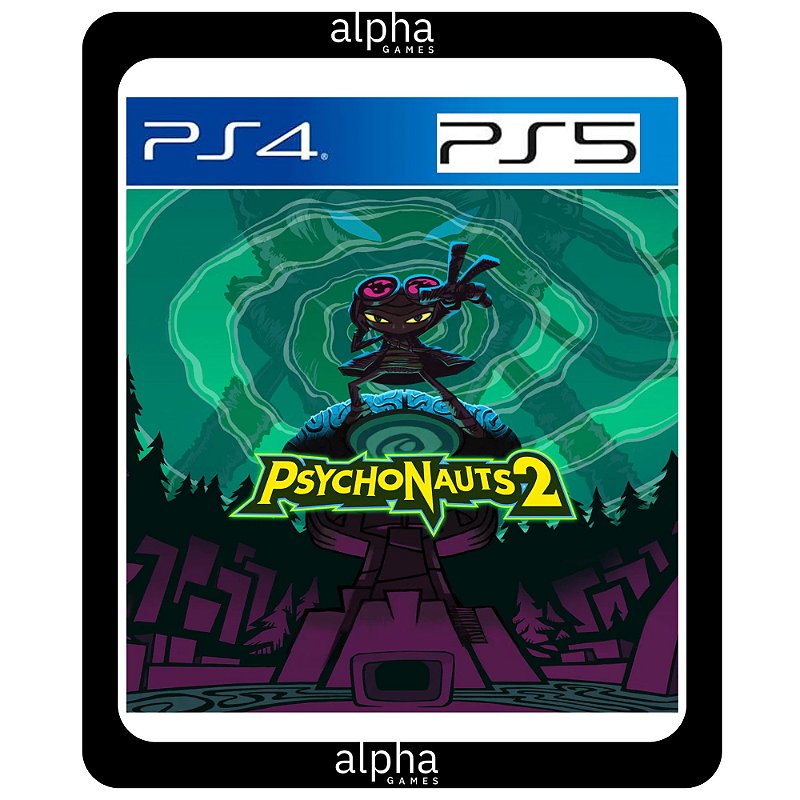 Psychonauts 2 PS4 Mídia Digital - Alpha Games BR