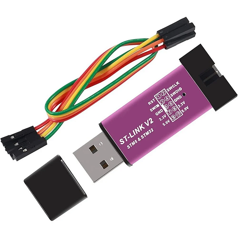 Gravador ST-Link V2 para STM32 e STM8 - A Chave Virou
