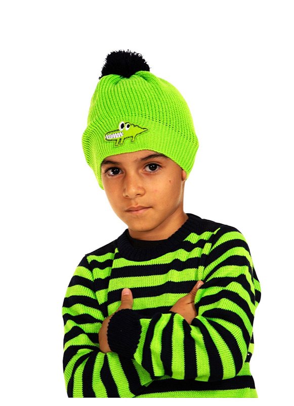 GORRO TRICÔ JACARÉ