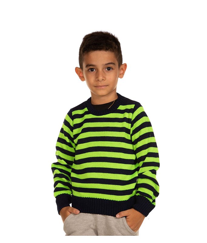 BLUSA TRICÔ LISTRADA