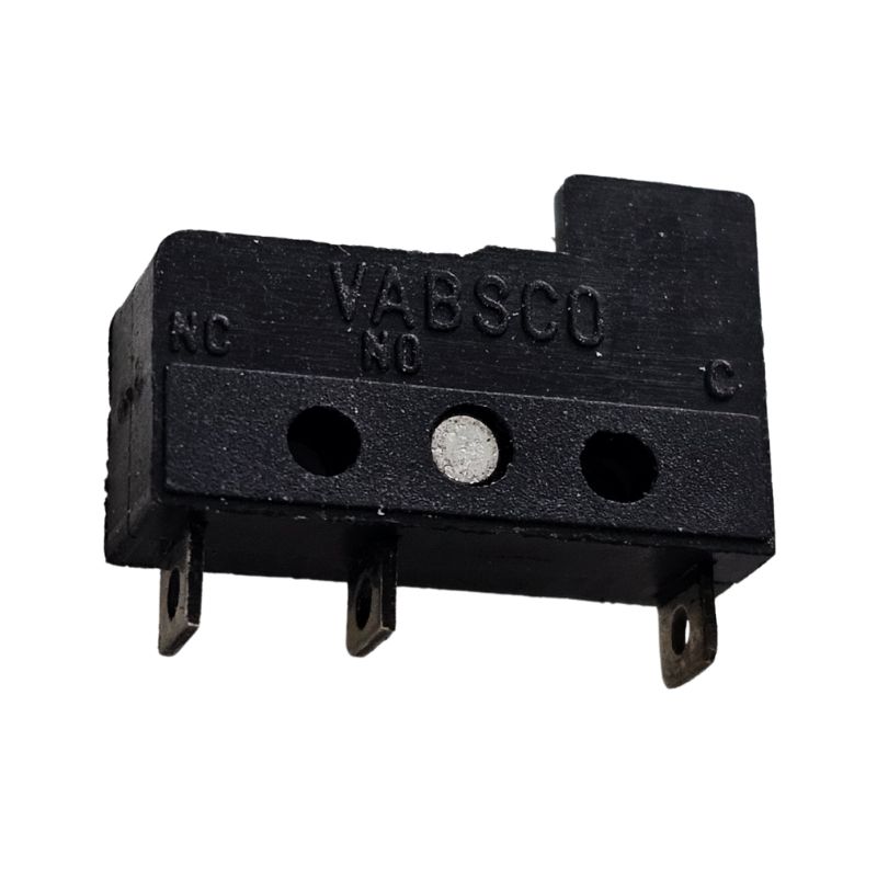 Chave Micro Switch 5A 125/250Vac 3 terminais Preta Vabsco