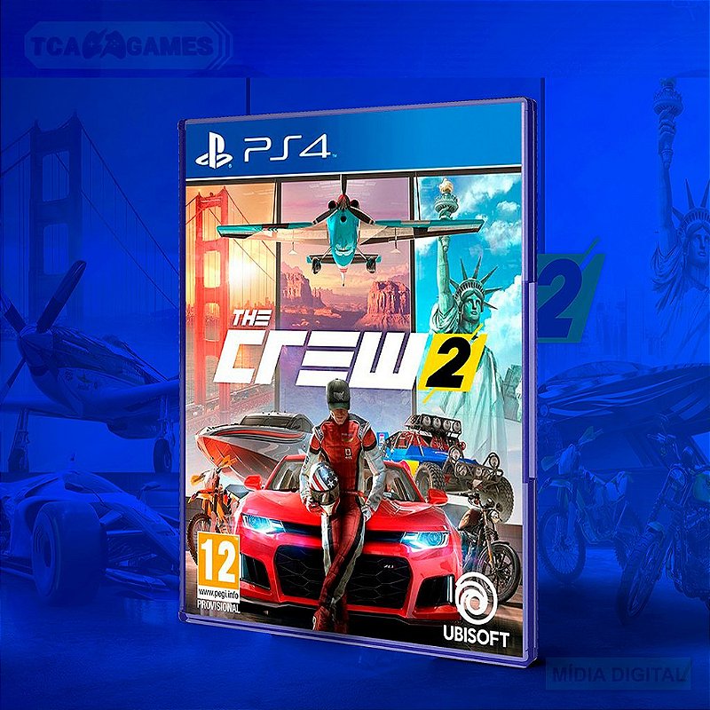 The Crew 2 - PS4 Mídia Digital - Loja Tca