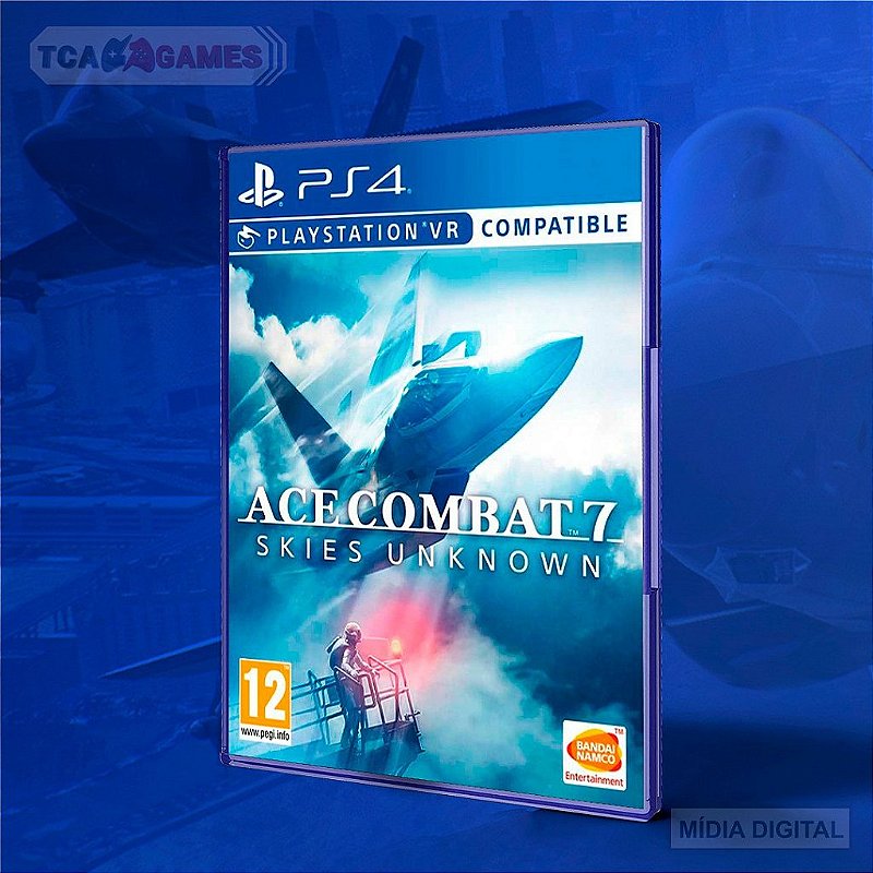 Jeu Ace Combat 7: Skies Unknown - PS4 Version PAL UK - Bon état (disque Et Boîtier Inclus)