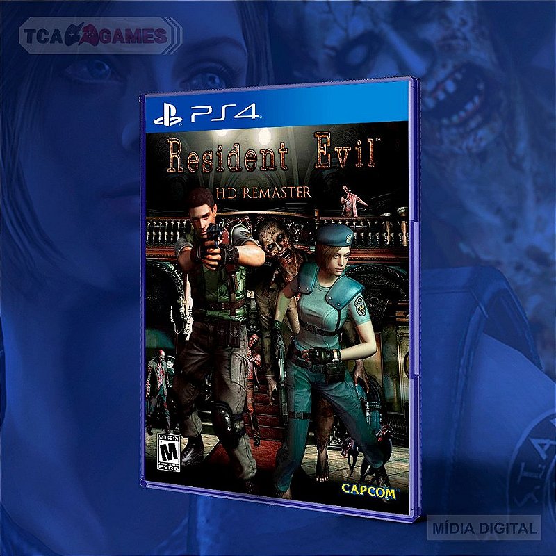 Resident Evil HD Remastered - PS4 - Mídia Digital - Loja Tca