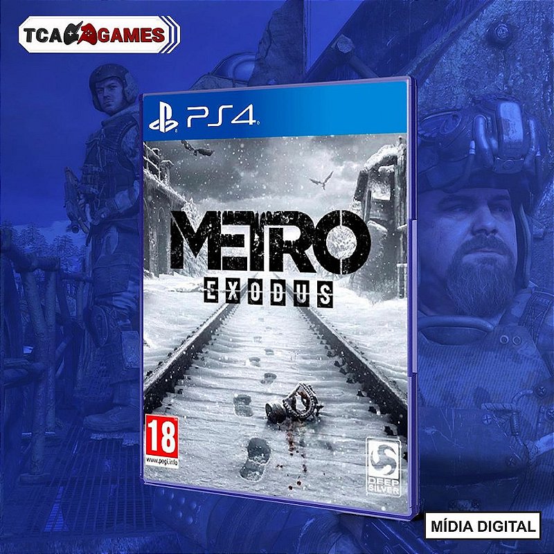 Metro Exodus - PS4 - Mídia Digital - Loja Tca