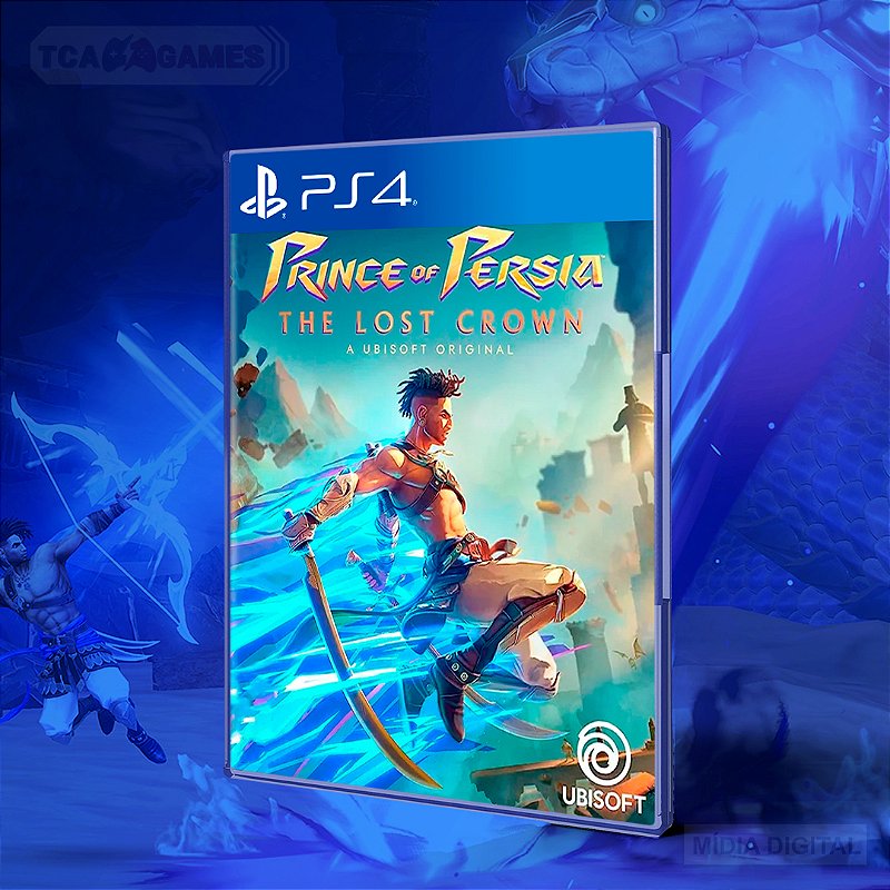 Prince of Persia The Lost Crown PS4 Midia Digital Loja Tca