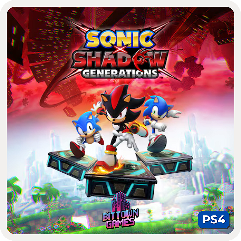 Sonic X Shadow Generations Deluxe Edition PS4 Mídia Digital PSN