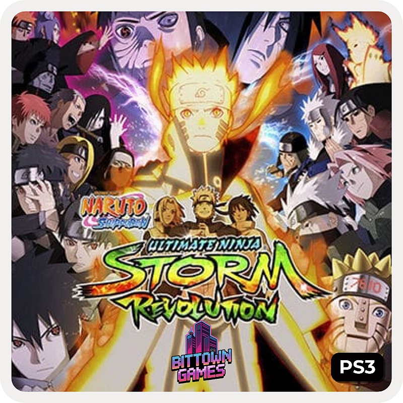 Naruto Shippuden Ultimate Ninja Storm Revolution PS3 Mídia Digital