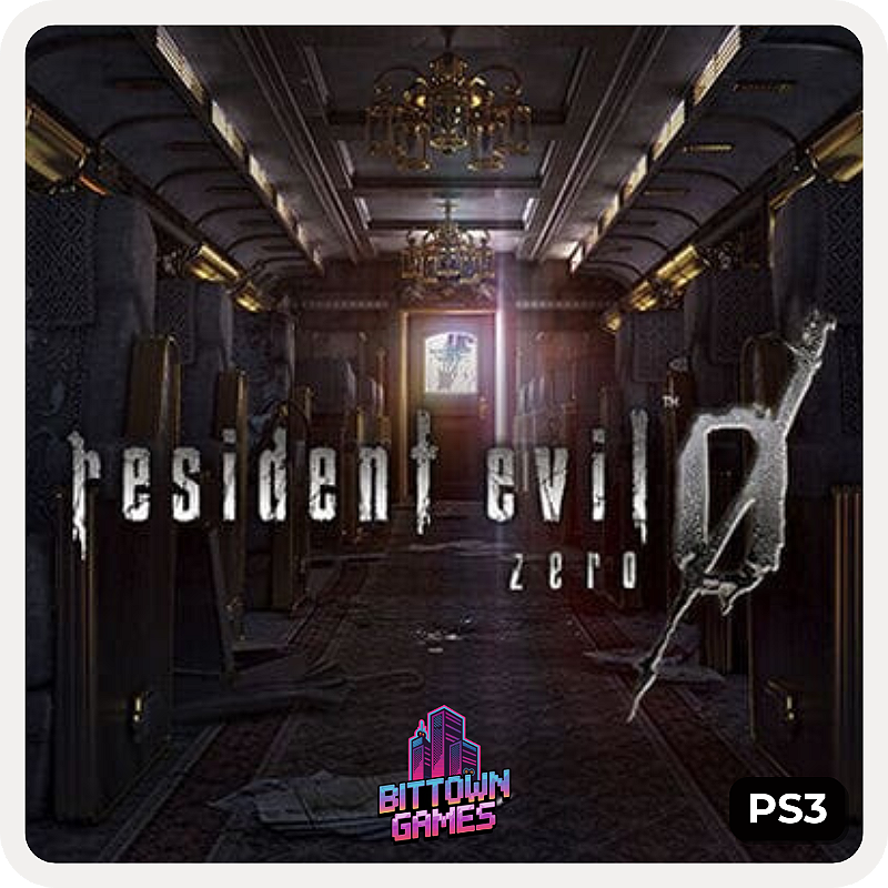 Resident Evil 0 PS3 Mídia Digital