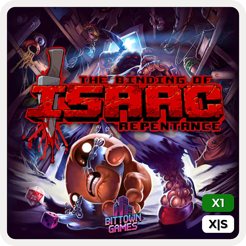 【未開封未使用】The Binding of Isaac: Repentance The Binding of Isaac: Repentance Xbox One | Xbox Series Mídia