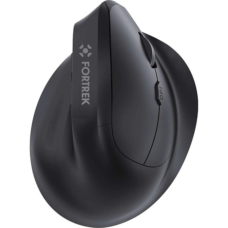 Mouse Vertical Ergonomico Recarregavel Wifi Bluetooth E Usb - Digimer