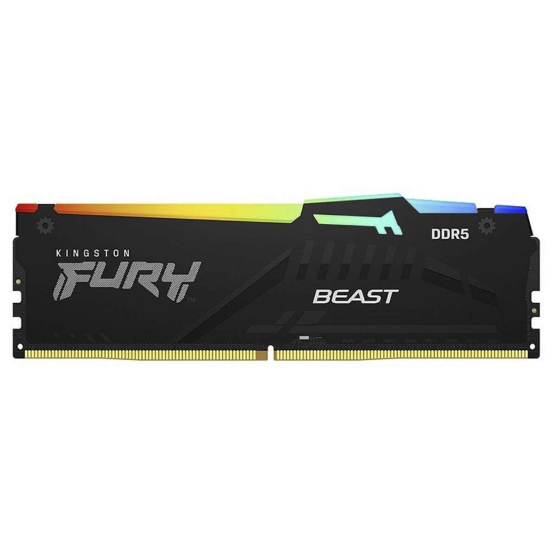 Memoria 32Gb Ddr5 5600Mts Kingston Fury Beast Rgb Xmp 3.0 - Digimer