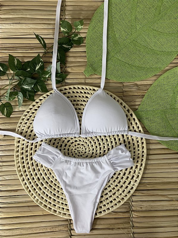 Biquíni Branco Asa Delta Suplex