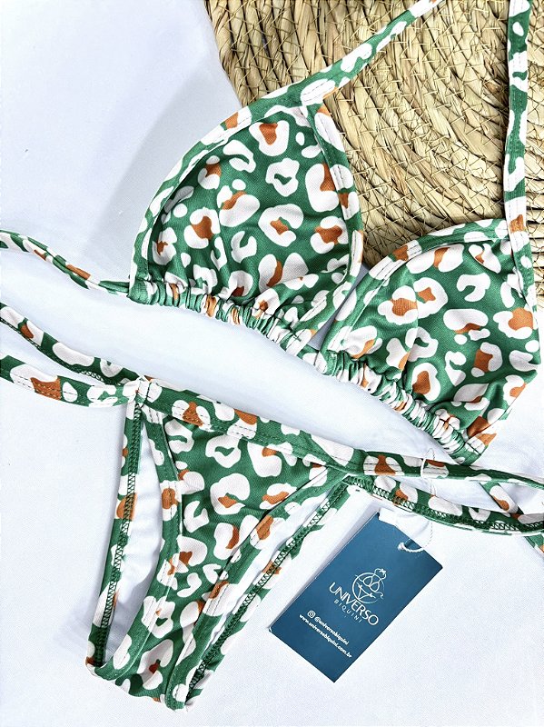 Biquíni de Fita Cortininha + Proteção UVB - Rio de Janeiro