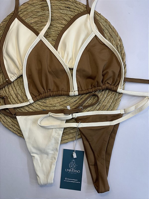 Biquíni de Fita Cortininha PREMIUM + Proteção UV50 - 02 Cores