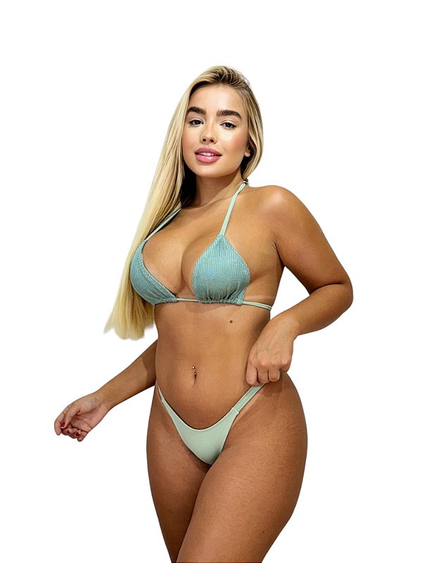 Biquíni de Fita Cortininha PREMIUM + Coleção Glow - 04 cores