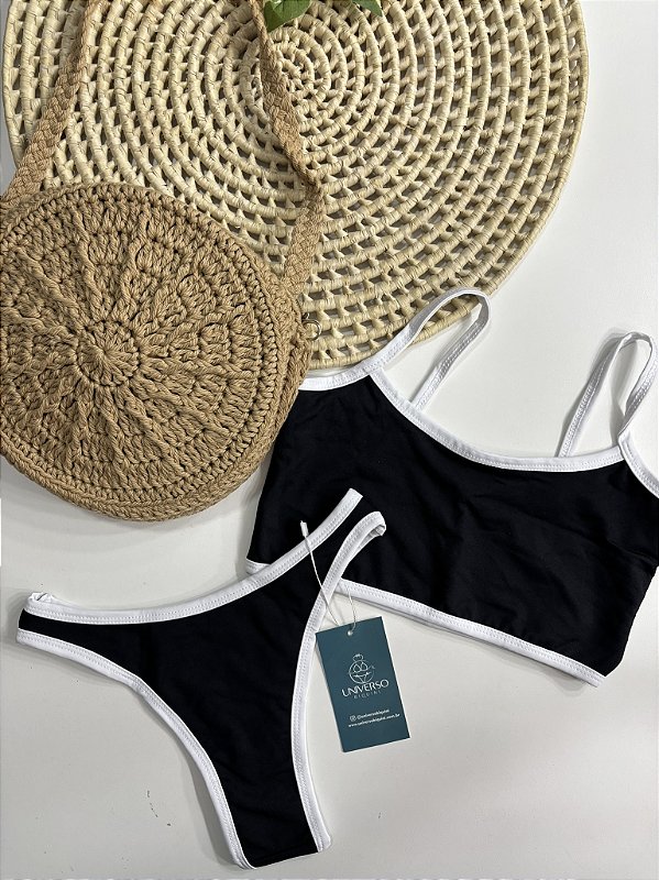 Biquíni Bicolor PREMIUM + Asa Delta + Proteção UV50