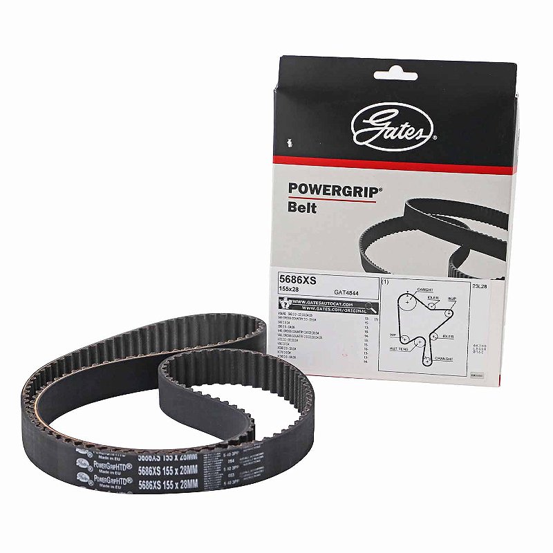 Via varese分 Correia Dentada Gates 5686XS Volvo XC60, XC90 - Asllan Autopeças