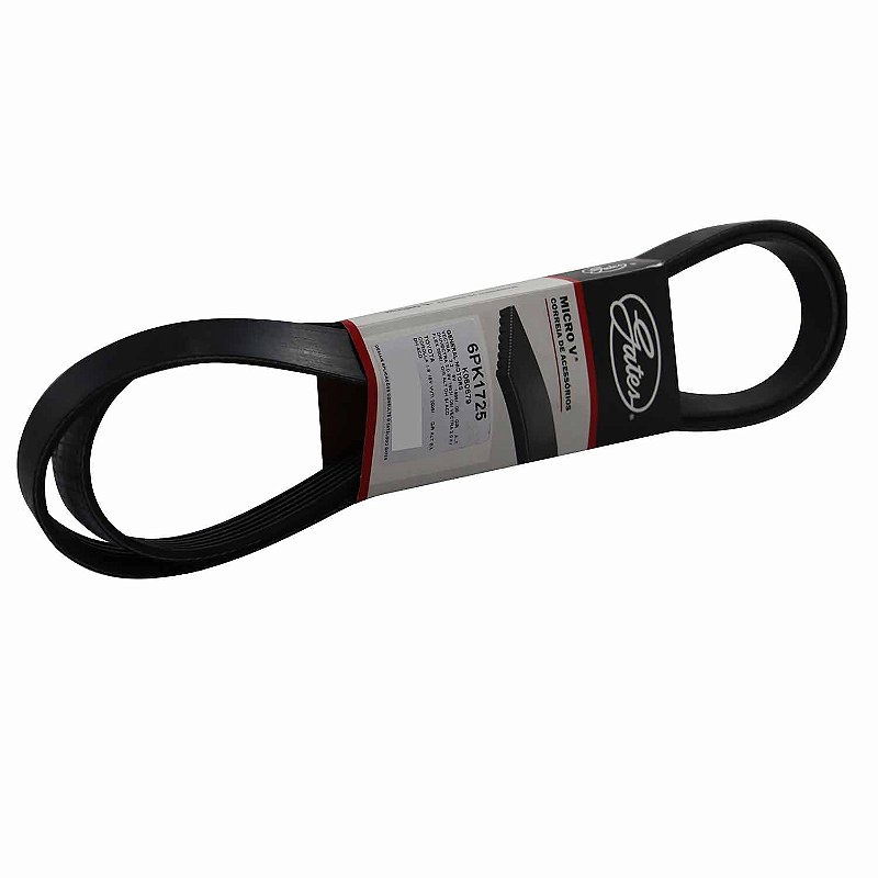 Courroie Micro-V Gates 6PK1725 - Courroie Striée Haute Performance Pour Voiture
