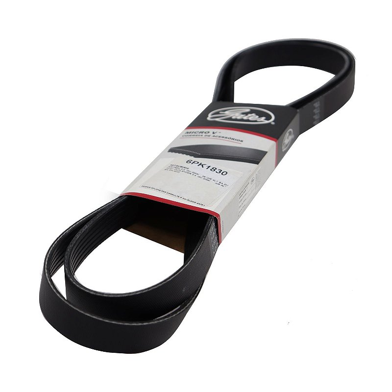 GATES Courroie Micro-V 6PK1830 - Courroie Striée Haute Performance Pour Automobile
