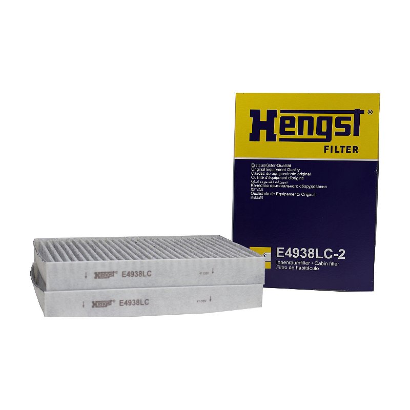 Filtro de Cabine Hengst E4938LC2 BMW X5 e 745LE - Asllan Autopeças