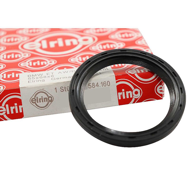 Elring 584.160 Retén De Cigüeñal - Compatible Con BMW Y TOYOTA, Material FPM (Caucho Fluorado)