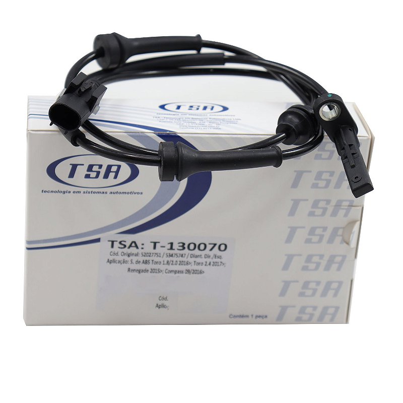 とも Sensor de ABS Diant. TSA T130070 Fiat Toro - Asllan Autopeças