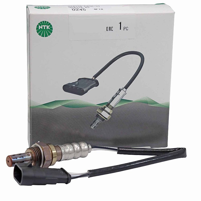 Sonda Lambda NTK OZA334-A3 Fiat Palio, Uno 1.0 Fire - Asllan Autopeças