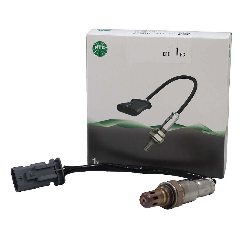 Sonda Lambda NTK OZA629-FA18 Fiat Argo, Mobi, Cronos, Pulse
