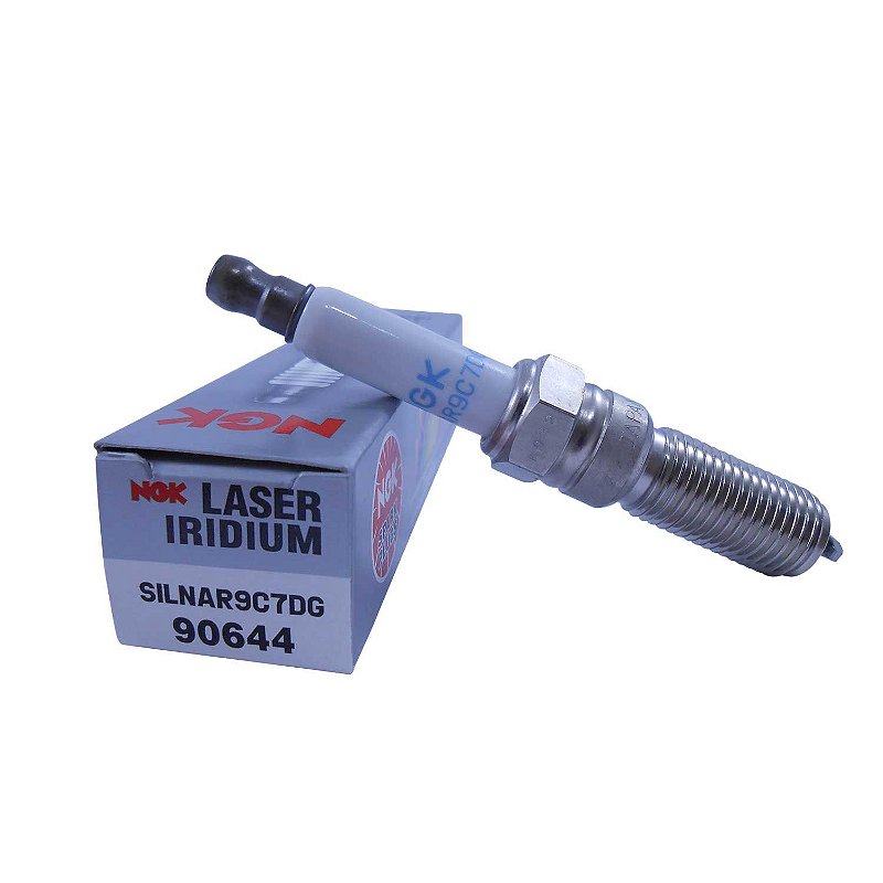 Vela de Ignição NGK SILNAR9C7DG Tracker, Cruze - Cód.5426 - Asllan
