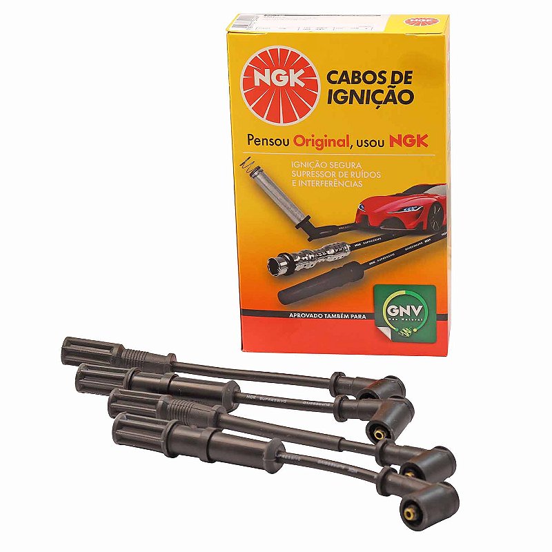 Cabo de Velas NGK SC-T68 Fiat Strada 1.4 Fire Evo - Asllan Autopeças