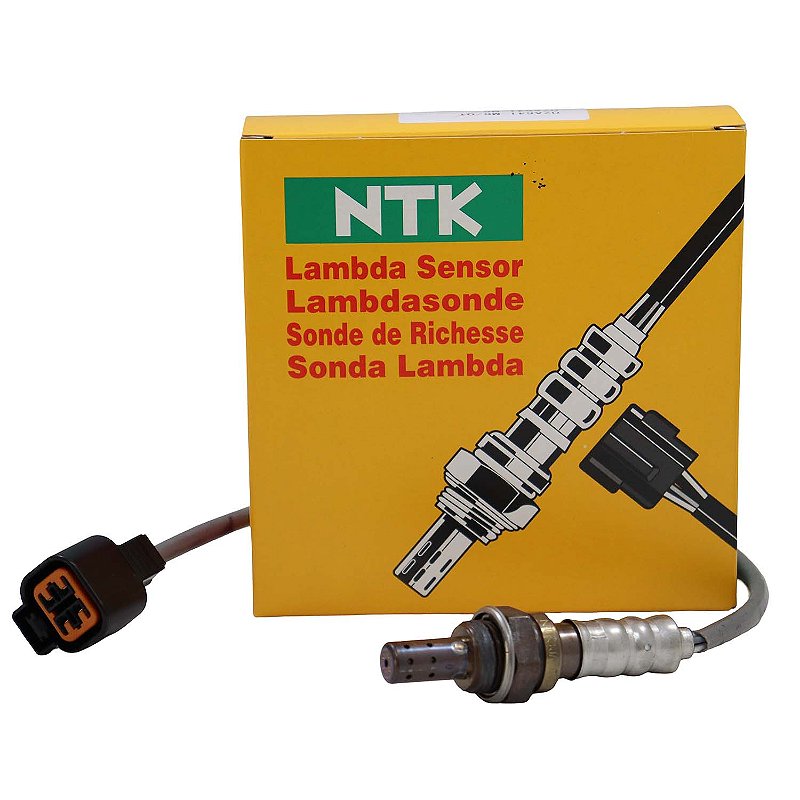 Sonda Lambda NTK OZA641-M6 Mitsubishi TR4 - Asllan Autopeças