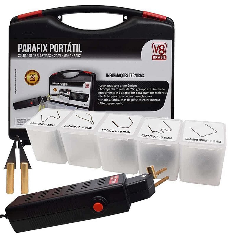 Parafix Portatil Soldador De Para-choques 220v/60hz- V8 Brasil