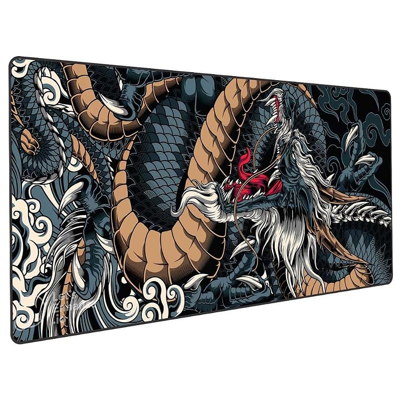 Mouse Pad Gamer Speed Extra Grande Desk Pad Profissional com Borda